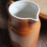 Digoin pitcher in vintage stoneware