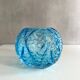 2 Vintage Glass Vases ROCK-KRISTALL Ingrid Glas", Kurt Wokan