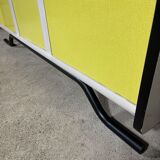 Yellow vintage kitchen furniture in Formica