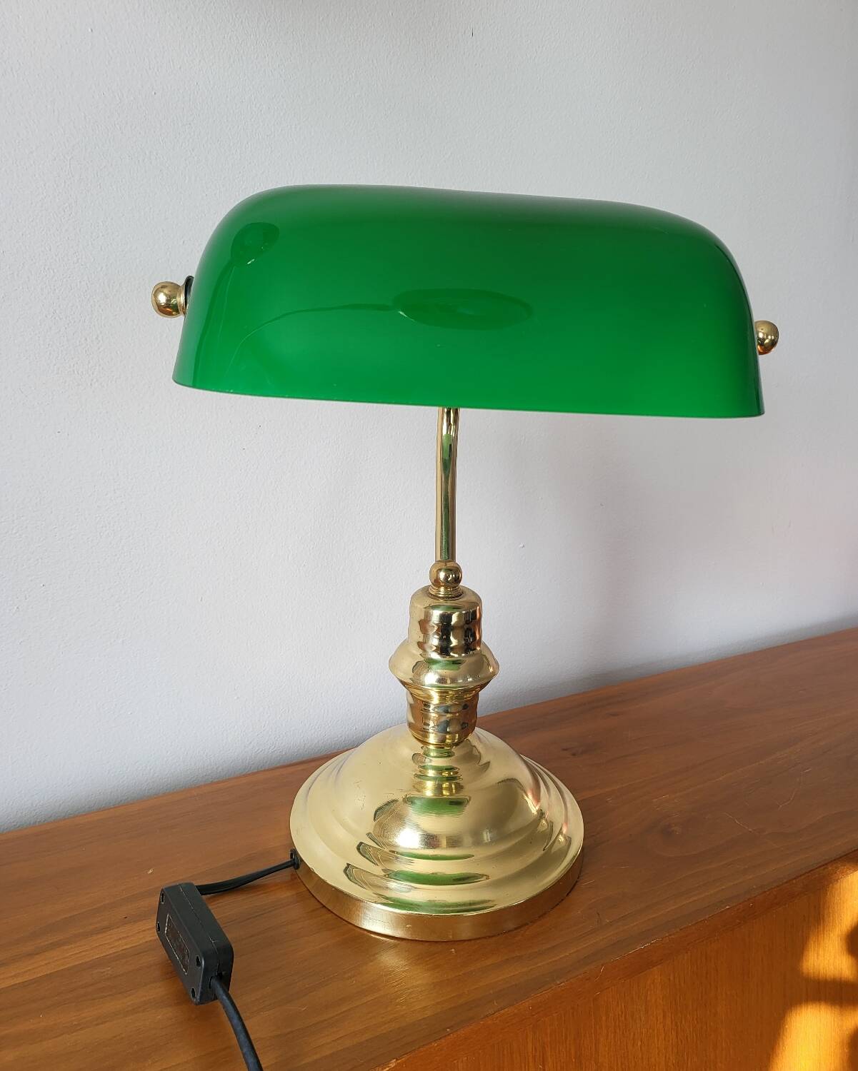 Banker's lamp, vintage desk lamp