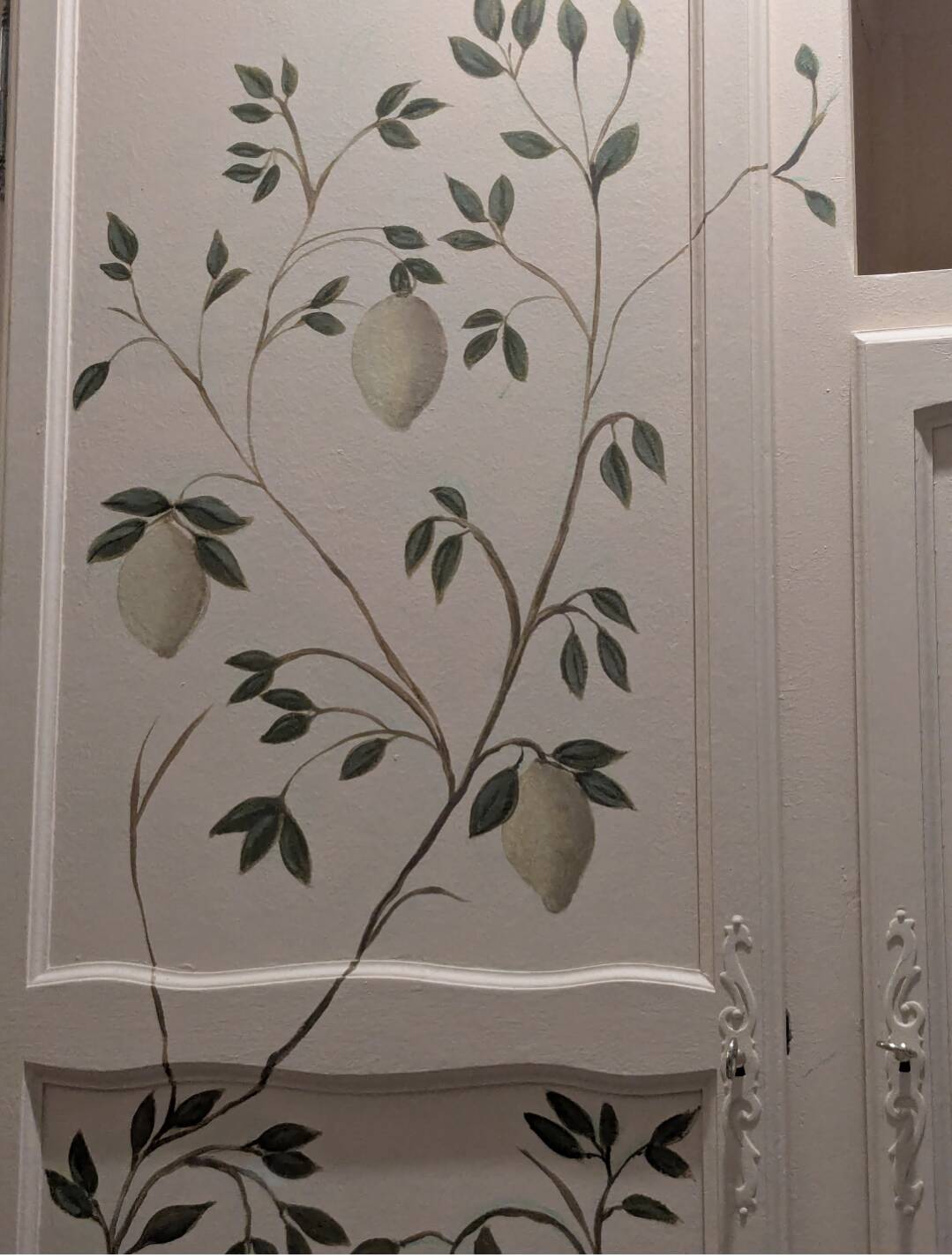 Painted wardrobe