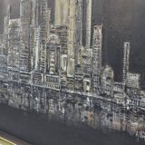 Painting a.florian "new york" 1981