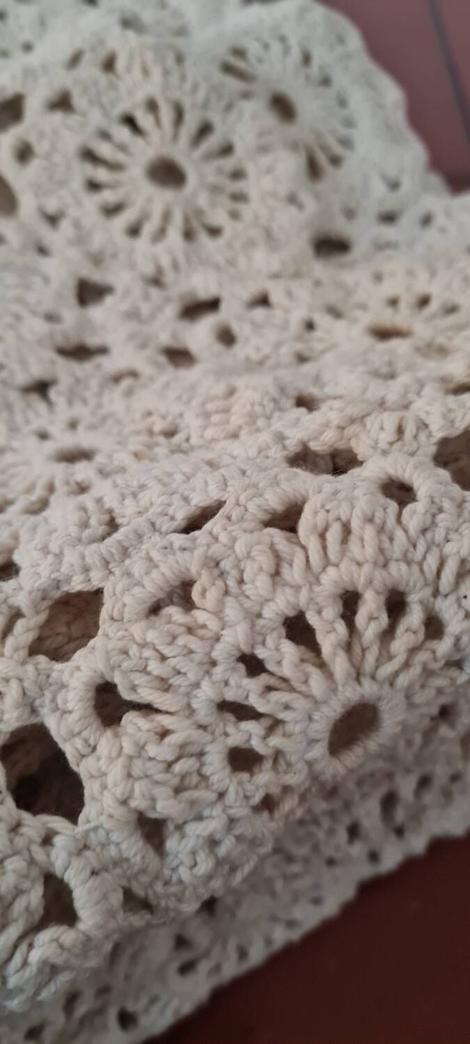 Dessus de lit en crochet 1940