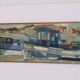 Original  Swedish Oil on Canvas – “Boats” by Kjell Lindberg – Vintage
