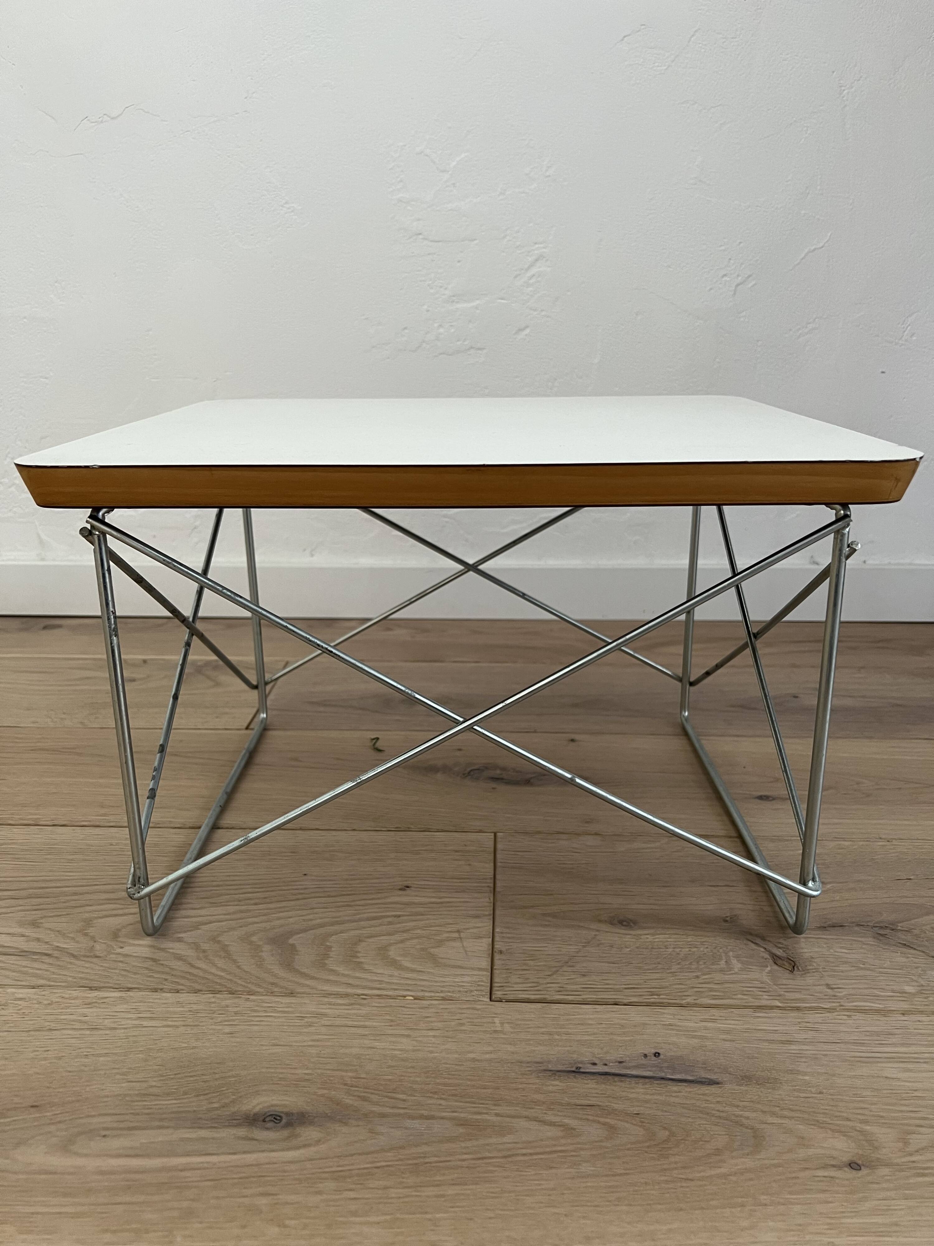 Eames ltr table herman miller charles ray eames no vitra