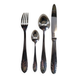4-Piece Flatware Set, Liberty Silver-Plated Metal