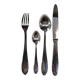 4-Piece Flatware Set, Liberty Silver-Plated Metal