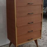 Vintage chiffonnier 1950 feet compass