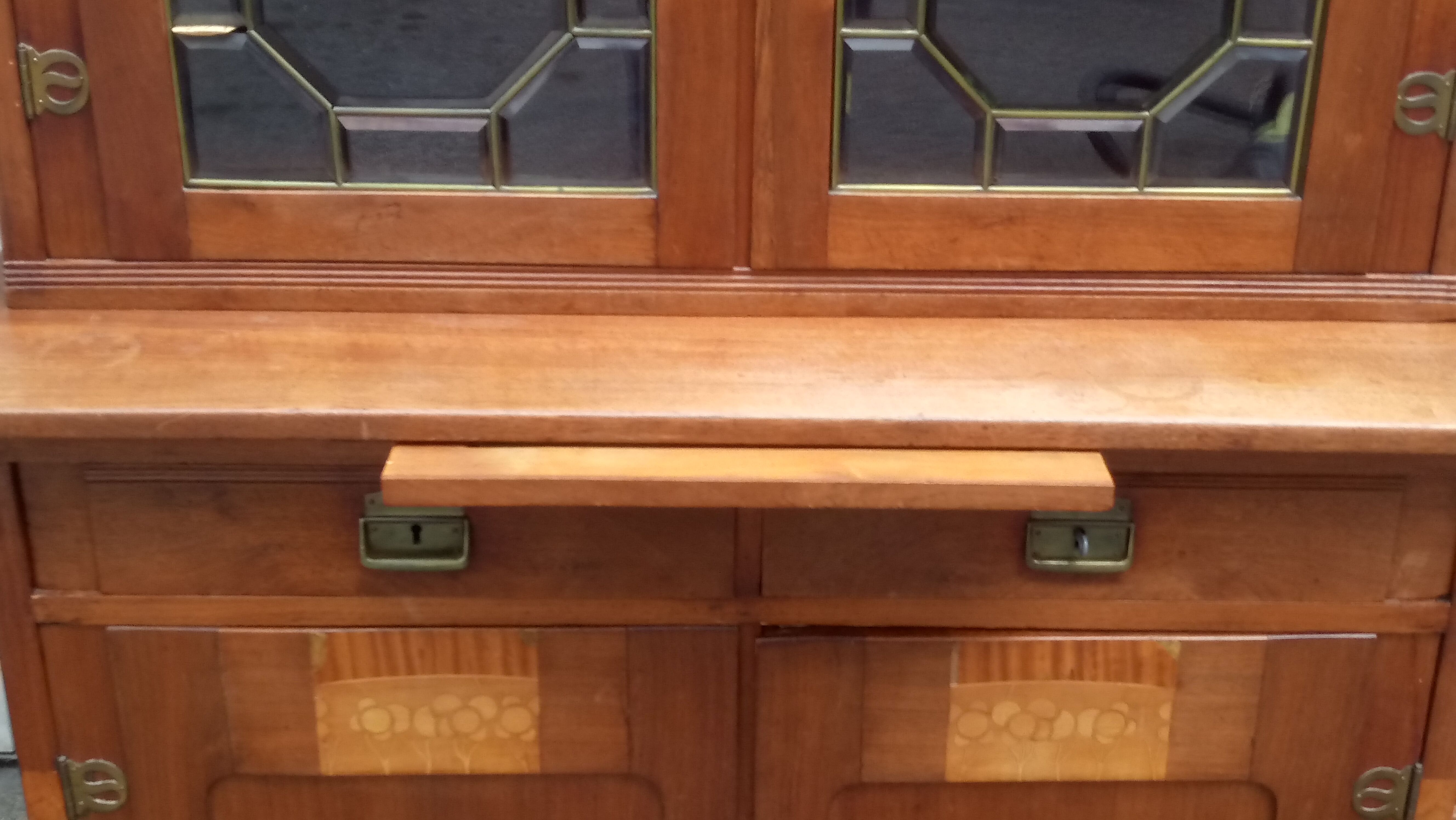 Furniture library showcase 2 bodies jurgenstil 1920 art-deco