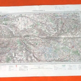 Châteauroux (Indre) Old Geographical Map drawn up, engraved, published...