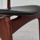 1960s, Danish design by Erik Buch, model 49, pair of chairs, teak wood.
