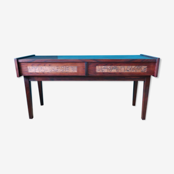 Console in rosewood from Denmark 1965