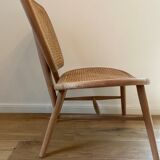 Rattan lounge chair