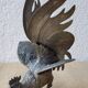 Rooster in metal