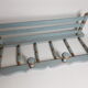 Coat holder, empire-style wall hat holder, 4 patères