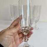 Vintage champagne flutes