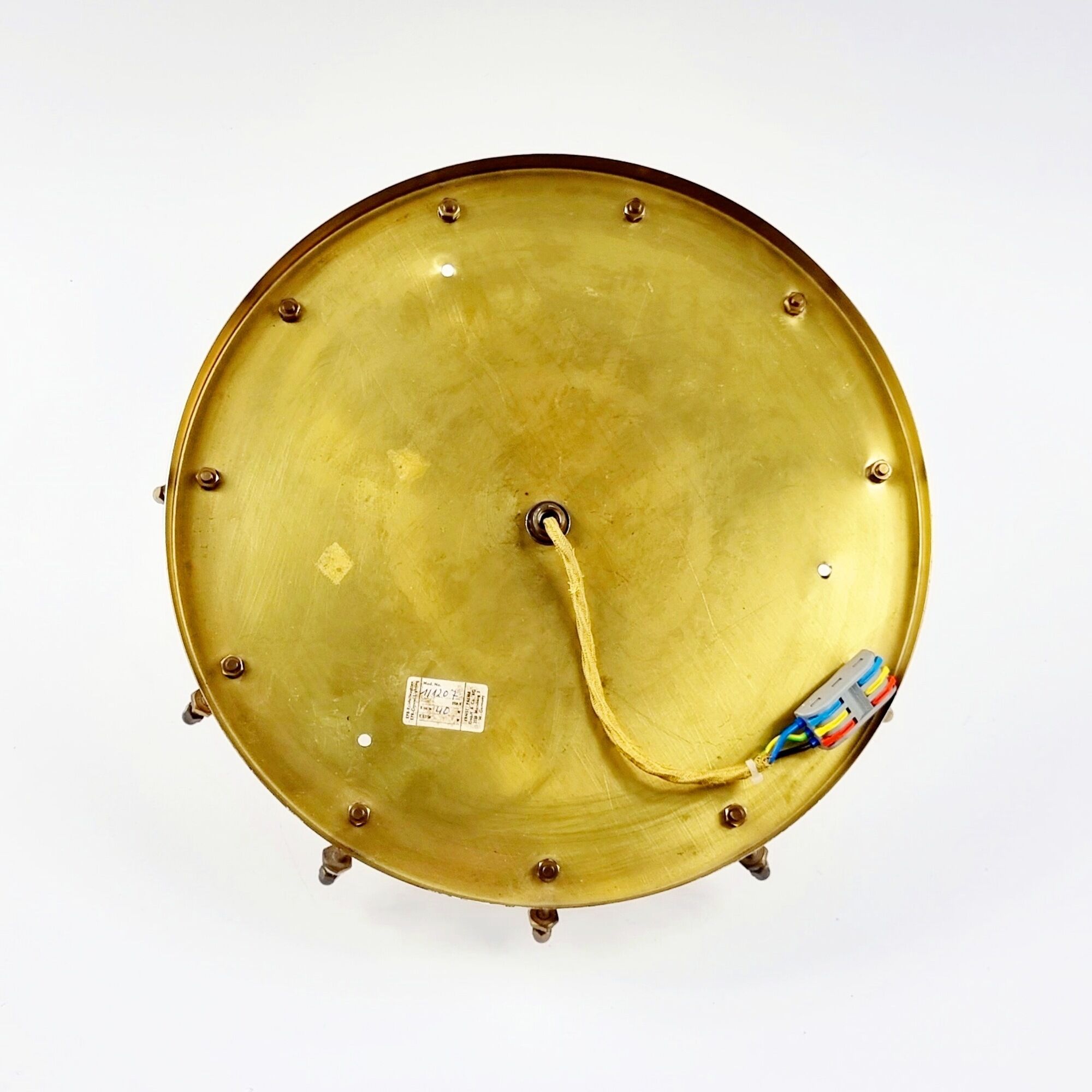 Mid-Century Floral Murano Glass Flush Mount by Ernst Palme for Palwa, Germany, 1960s