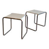 Set Of 2 Side Tables B9 Marcel Breuer For Tecta