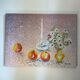 Nature morte aux fruits et fleurs Ae Garrec