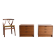 Bedside tables or small Scandinavian chest of drawers 61cm