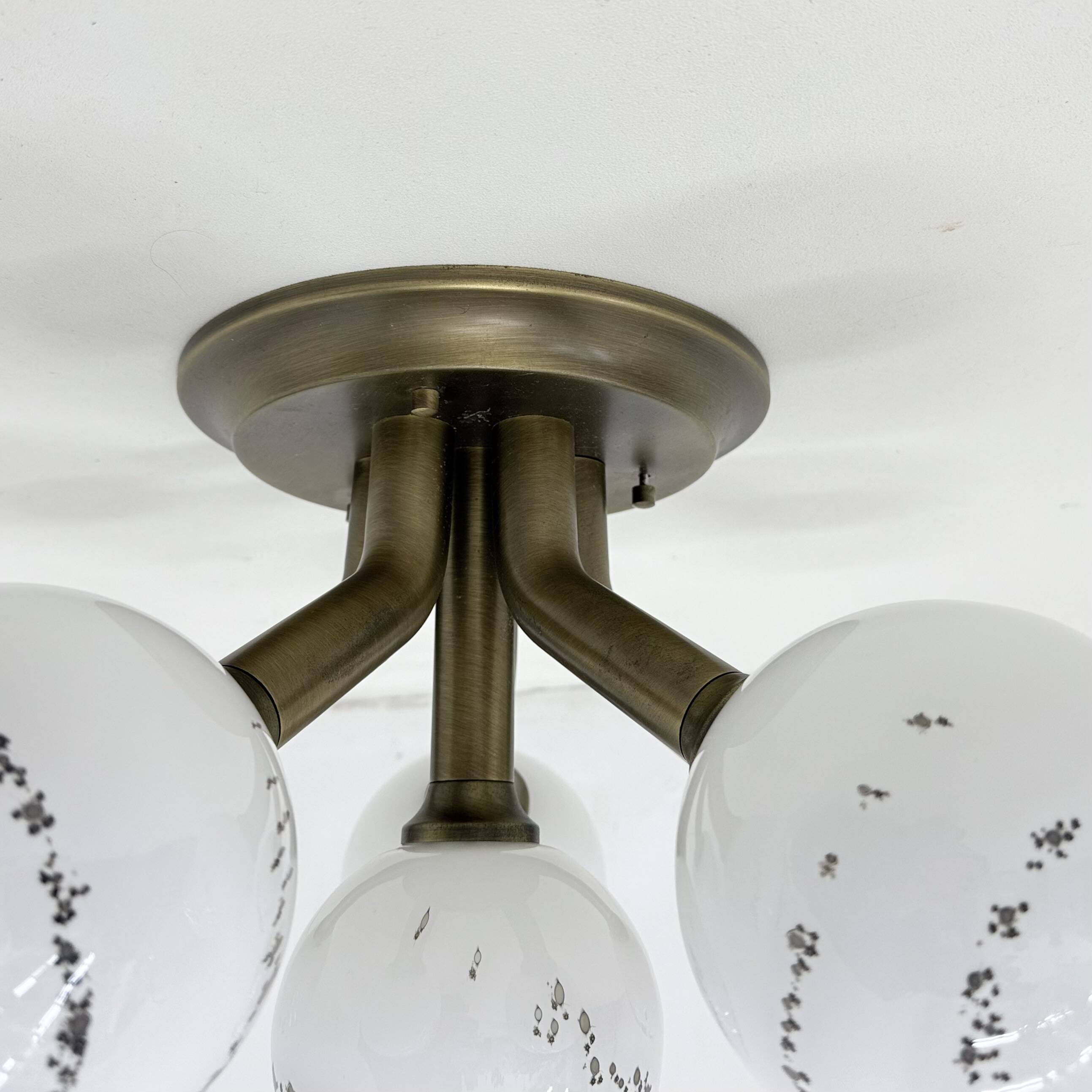 Hillebrand Sputnik Ceiling lamp flush mount , 1970s