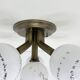 Hillebrand Sputnik Ceiling lamp flush mount , 1970s