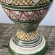 Moroccan artisanal safi vase