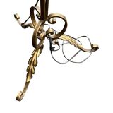 Large bronze floor lamp