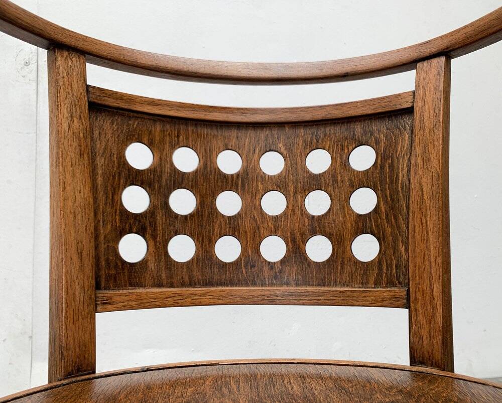 Art Deco Armchair Model 721 by Otto Wagner for J&J Kohn, 1900s