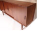 Danish vintage Scandinavian sideboard, sliding doors