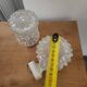 Pair of 1970s crystal wall lights