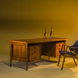 Model 207 Desk in Teak by Arne Vodder for Sibast, 1960s