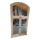 18th-century solid oak mirror window