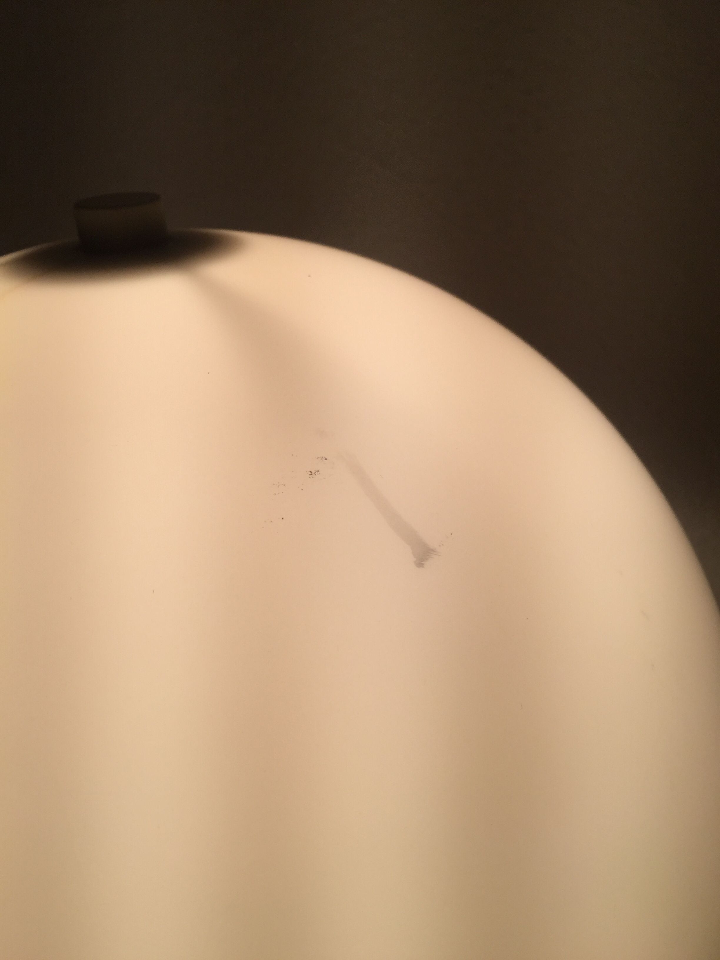 Lamp Aluminor pink vintage 1970
