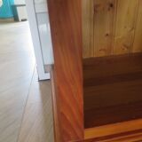 Beautiful bookshelf - solid pine - 5 shelves - country style - natural colour