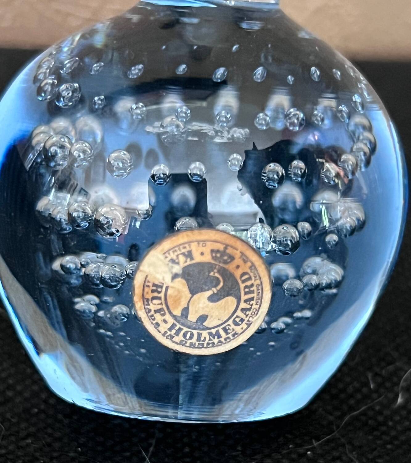 Holmegaard soliflore - blown glass - 24 cm - Danish design