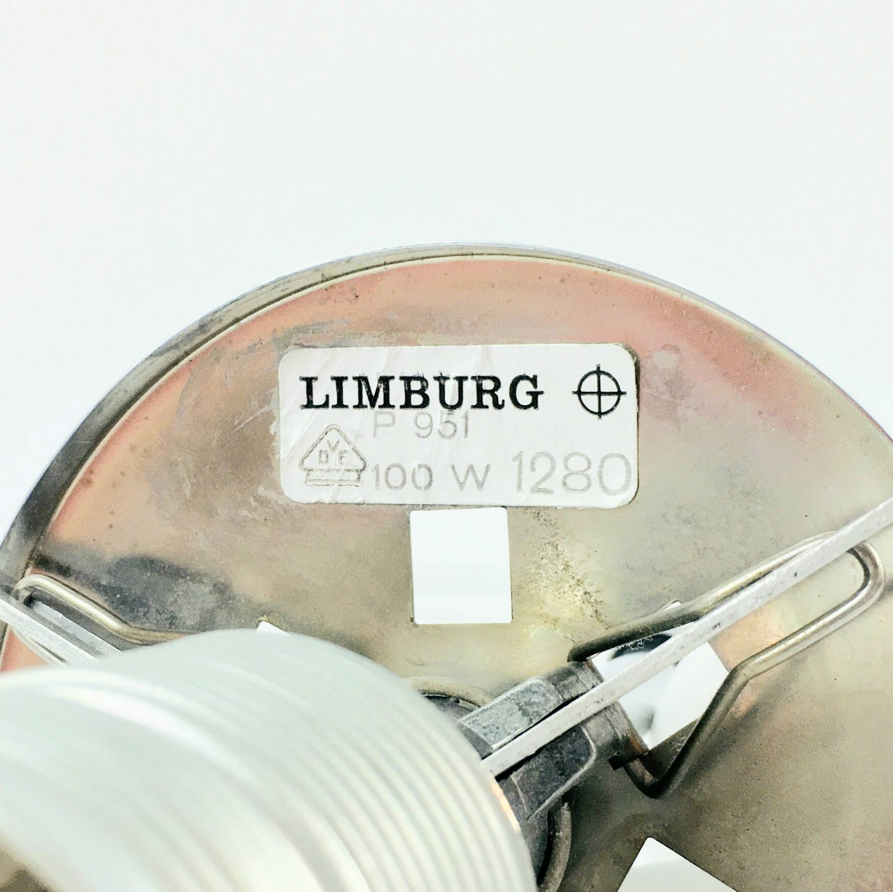 Large Mid-Century Amber Bubble Glass Ceiling Light by Helena Tynell, 1960s