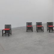 Set of 4 DS3 Dining Chairs by Charles Rennie Mackintosh for Atelier interna