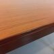 Vintage Scandinavian 50s 60s teak dining table with extension