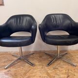 Two armchairs by Eero Saarinen for Knoll international