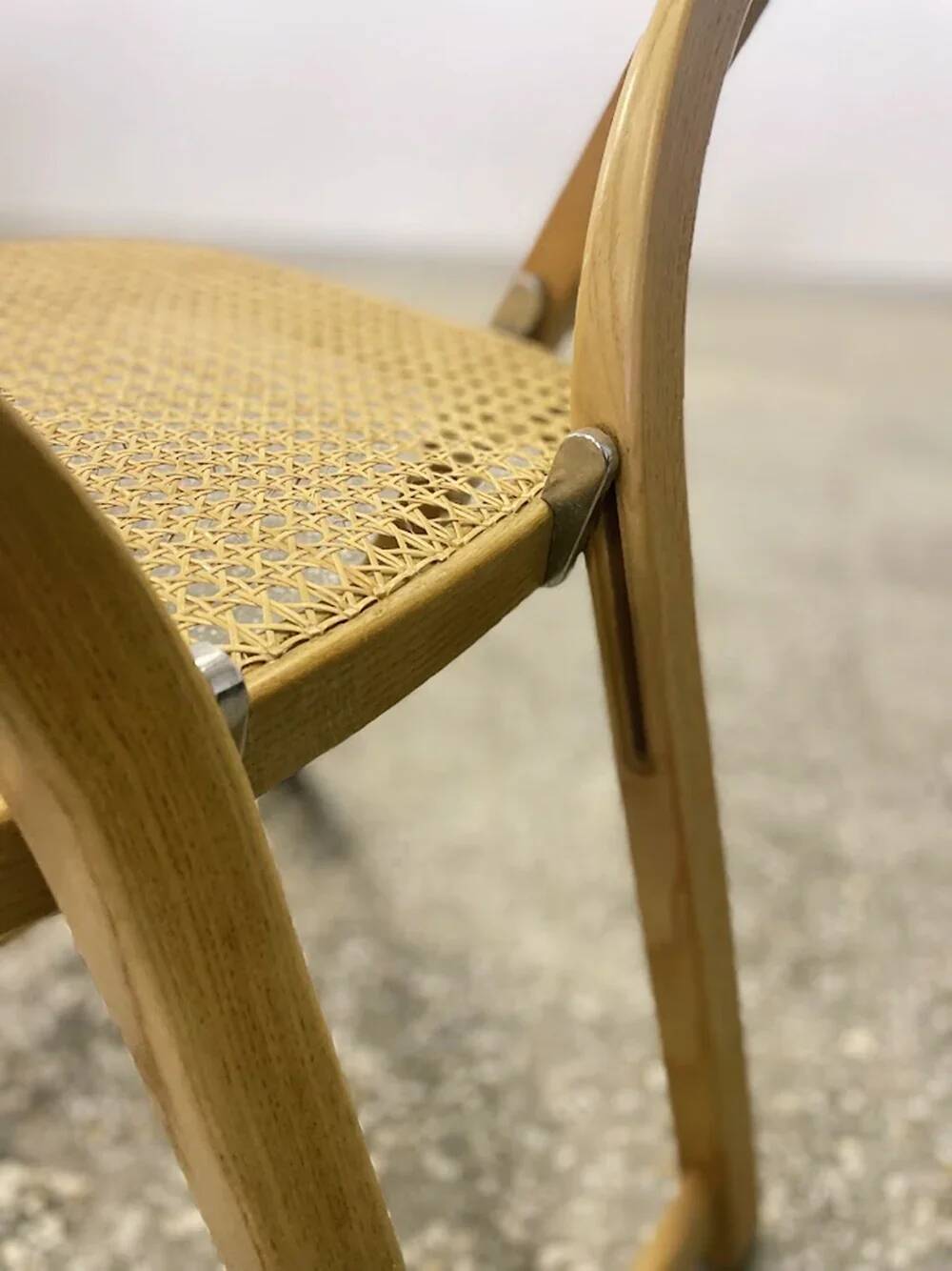 Italian folding chair Arca by Gigi Sabadin for Crassevig