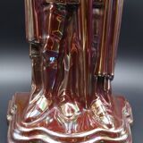 Full chimney servant of his accessories - The enamelled cast iron knight