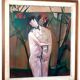 Oil painting on canvas, figures 1979 - Marcello Mori (Castelfiorentino 1925-2022)
