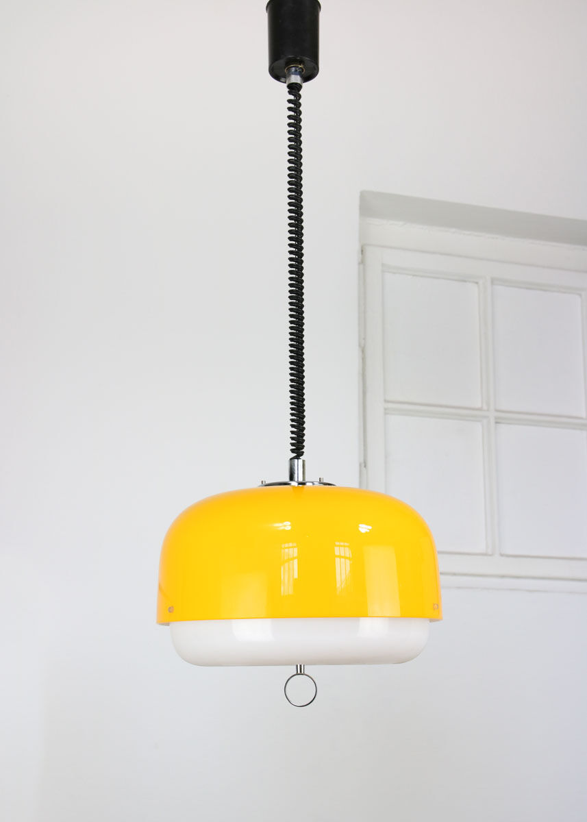 Medusa hanging lamp by Luigi Massoni for Guzzini, 1970s