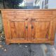 Old farmhouse sideboard in solid cherry – rustic country style