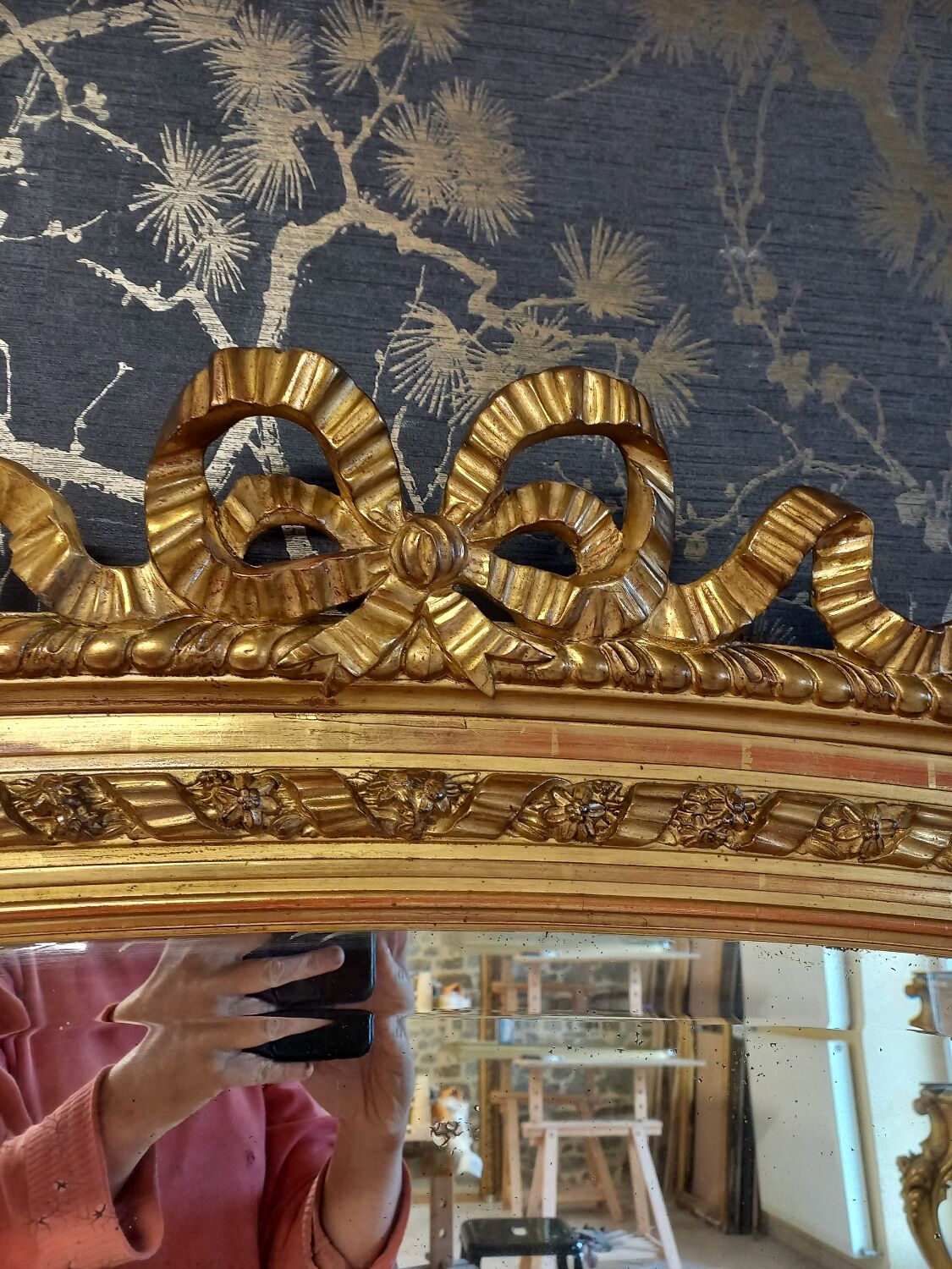 Mirror xix style louis xvi 146 x 111