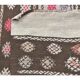 1970s vintage Turkish runner handwoven wool flatweave kilim rug 69x280