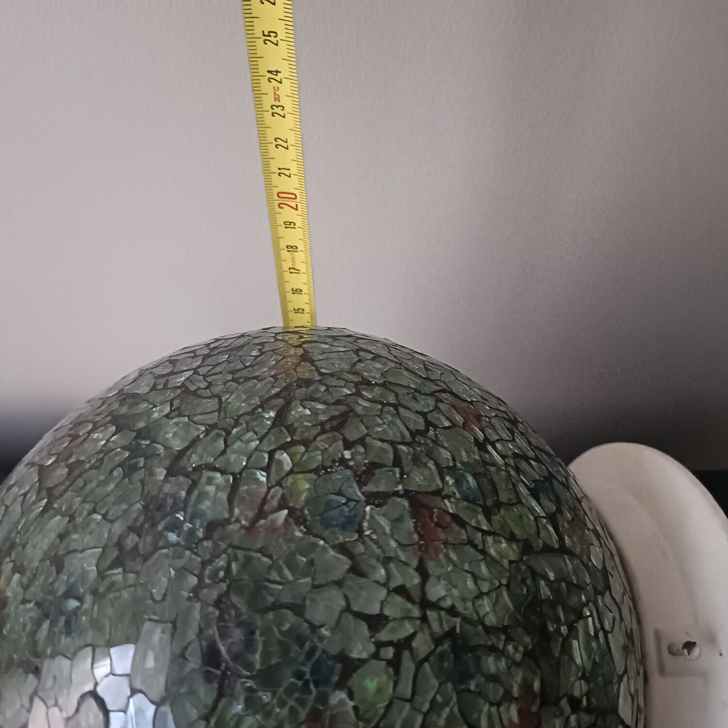 Mosaic ball ceiling light