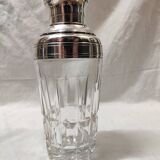 Shaker en cristal St louis & argent