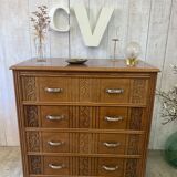 30s chest of drawers with marble top